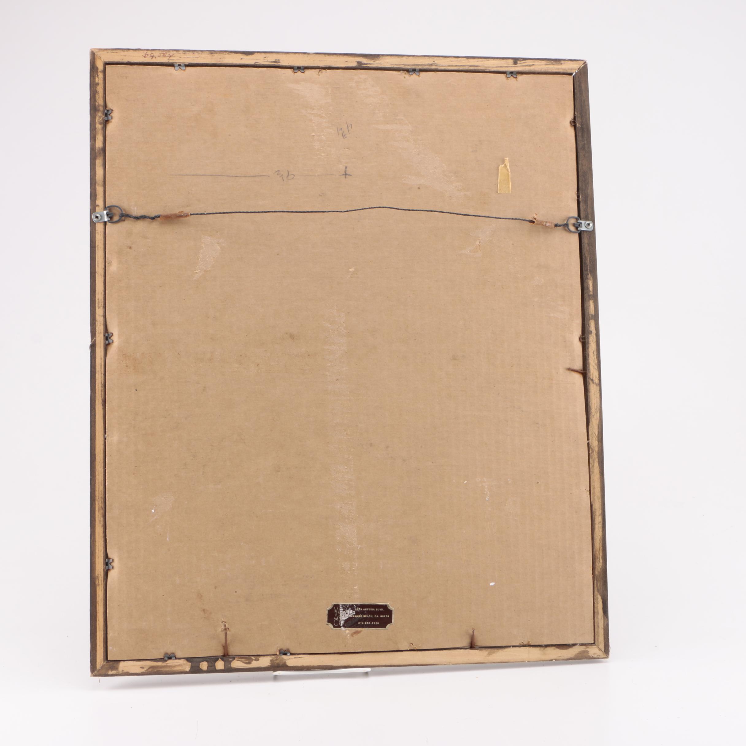 Offset Lithograph on Paper After Tong Shiang Chang of Nature