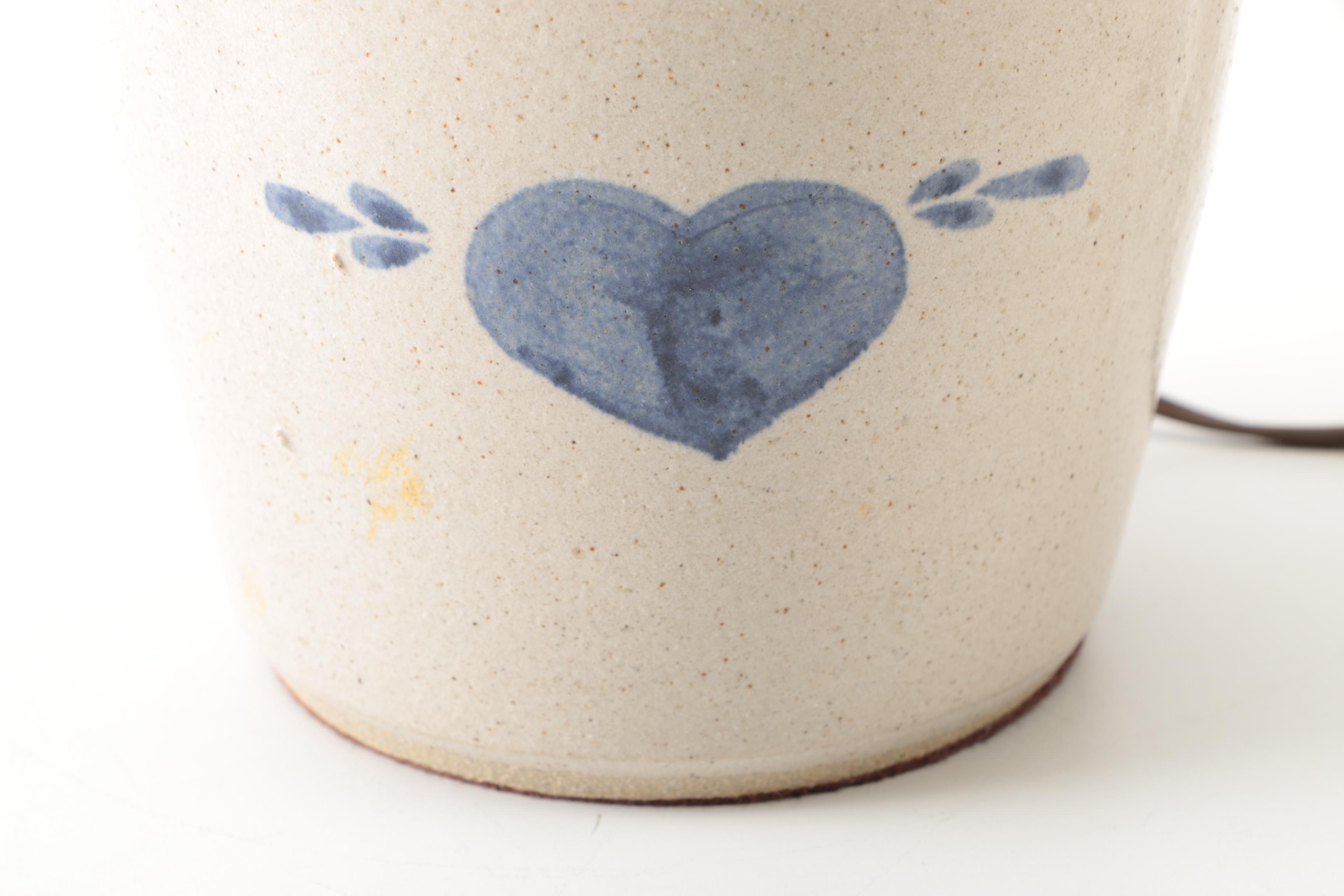 Pinewood Valley Crock Table Lamp