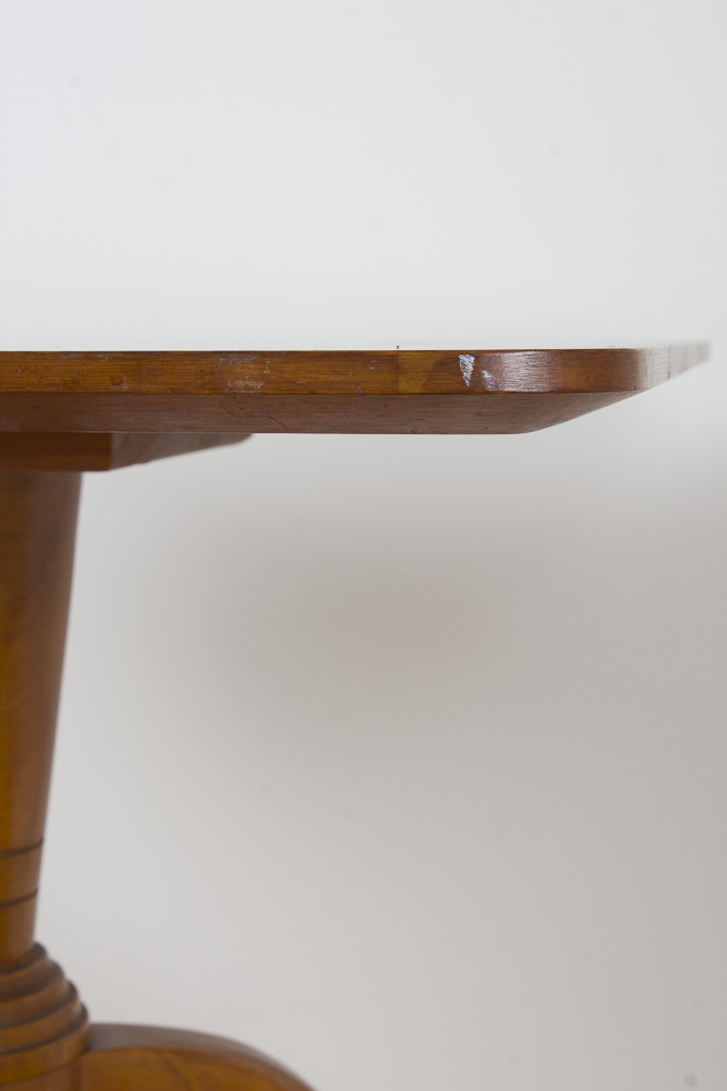 Mid-Century Spider Leg Pedestal Side Table