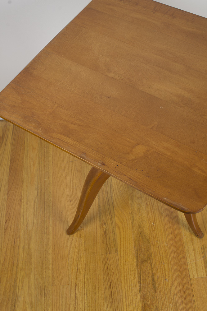 Mid-Century Spider Leg Pedestal Side Table