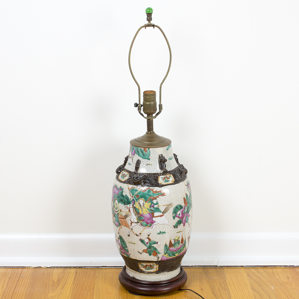 Chinese Ceramic Lamp
