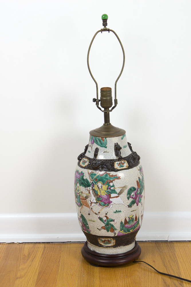 Chinese Ceramic Lamp