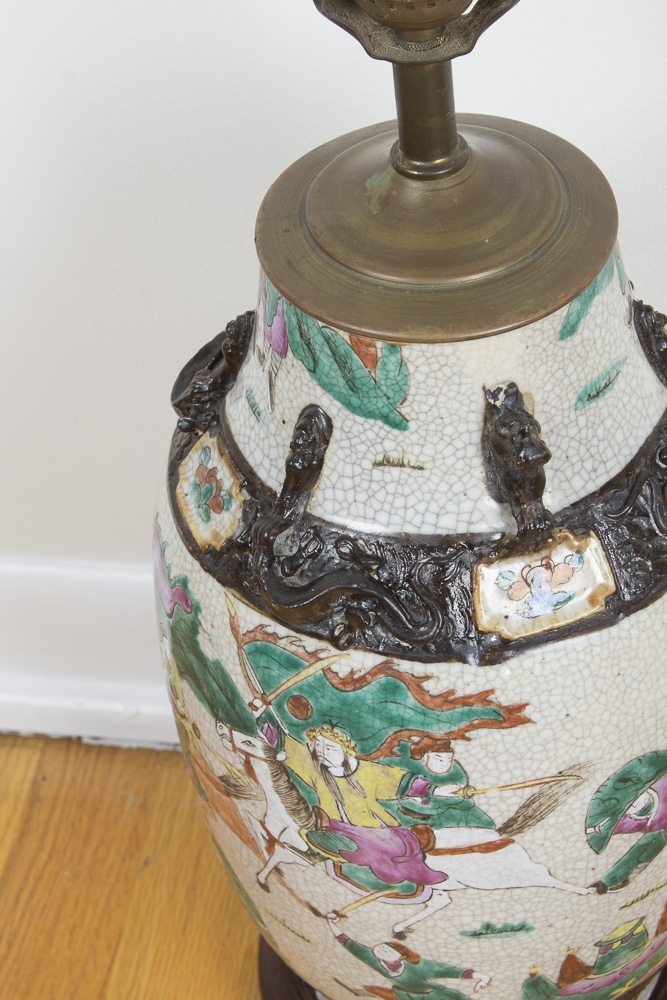 Chinese Ceramic Lamp