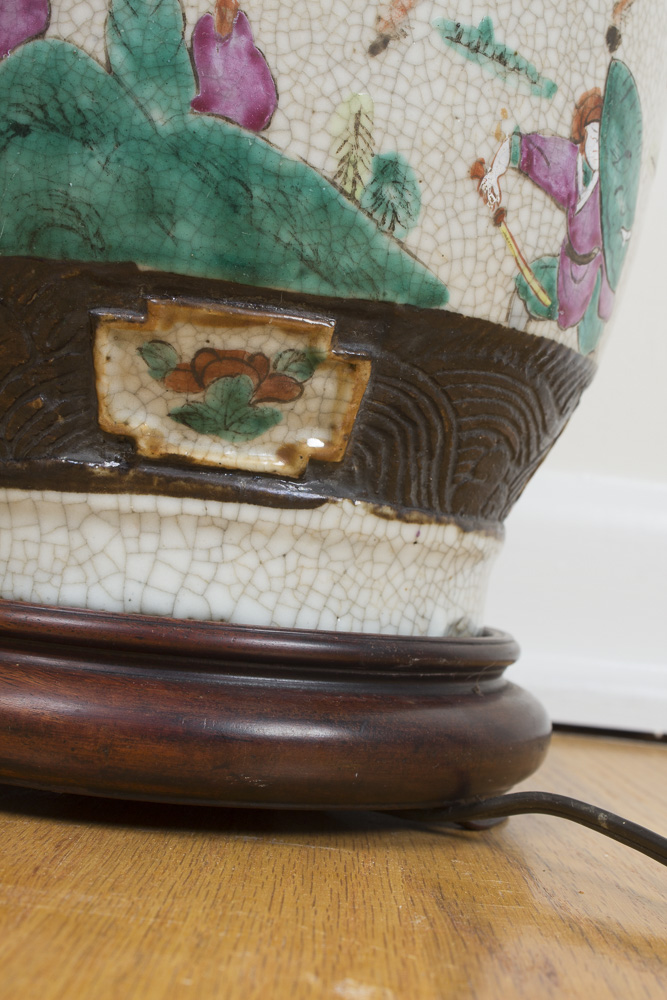 Chinese Ceramic Lamp