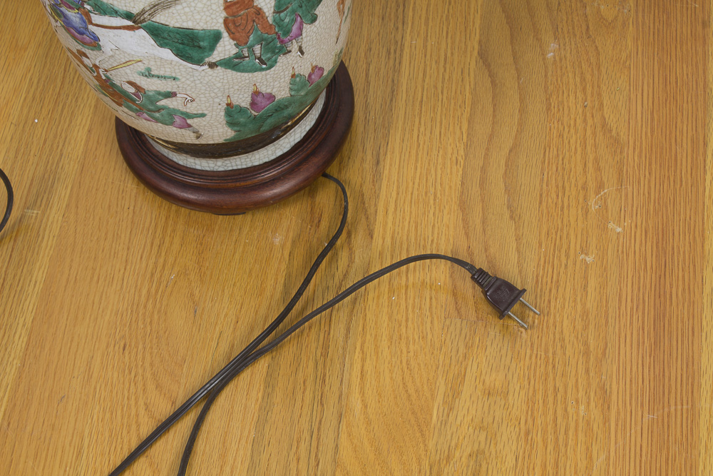 Chinese Ceramic Lamp