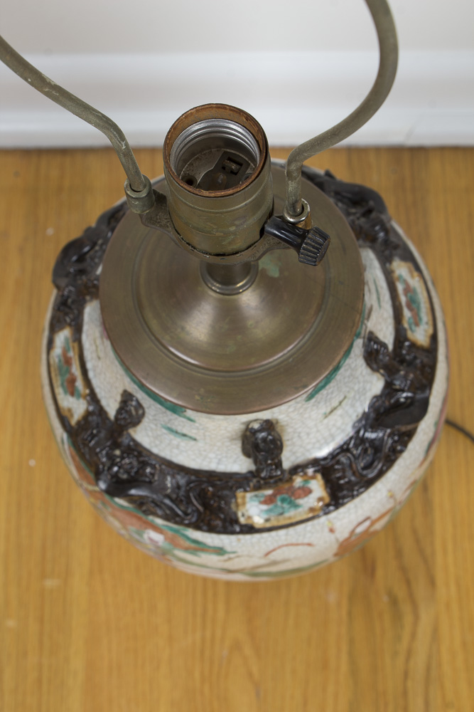 Chinese Ceramic Lamp