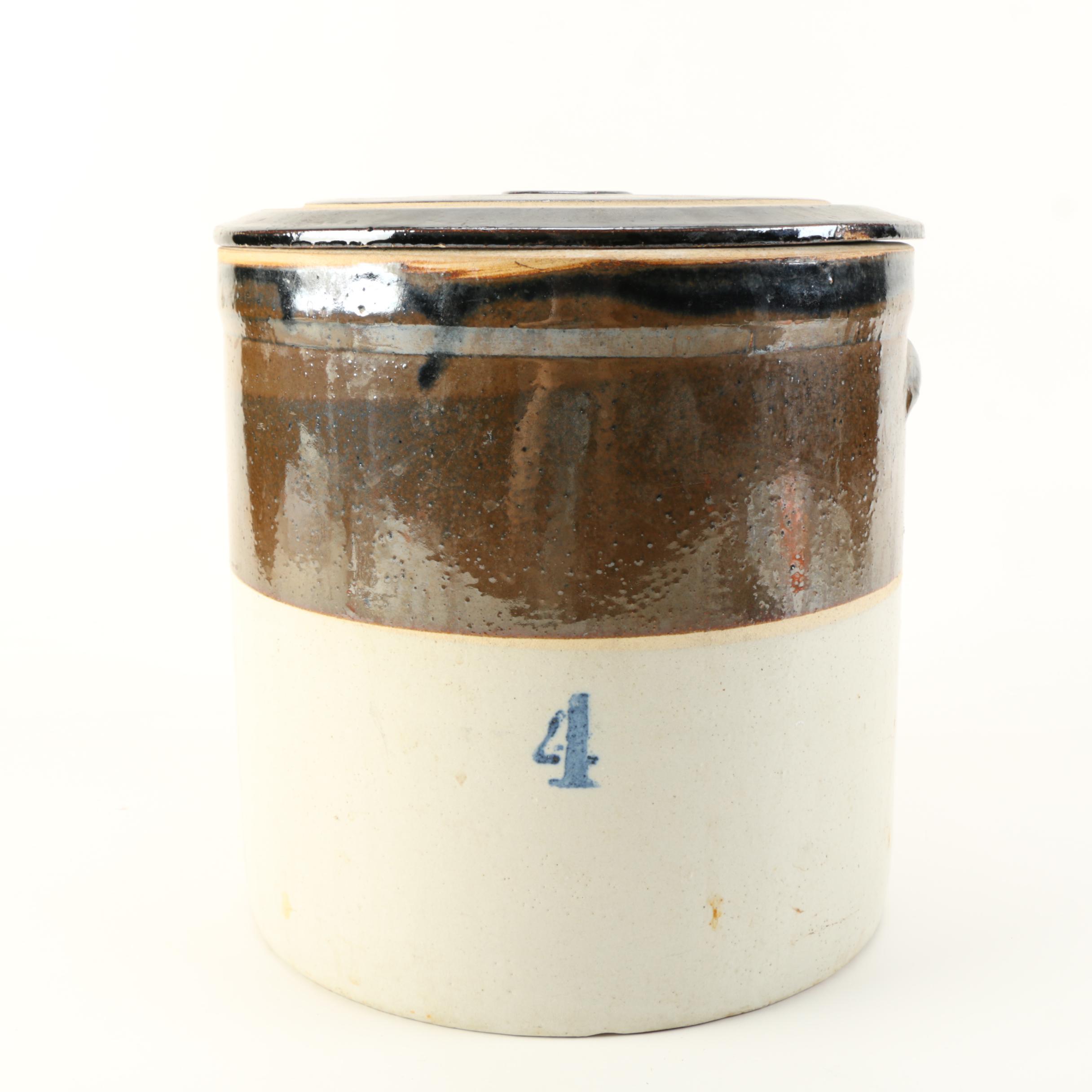 VIntage Stoneware Crock