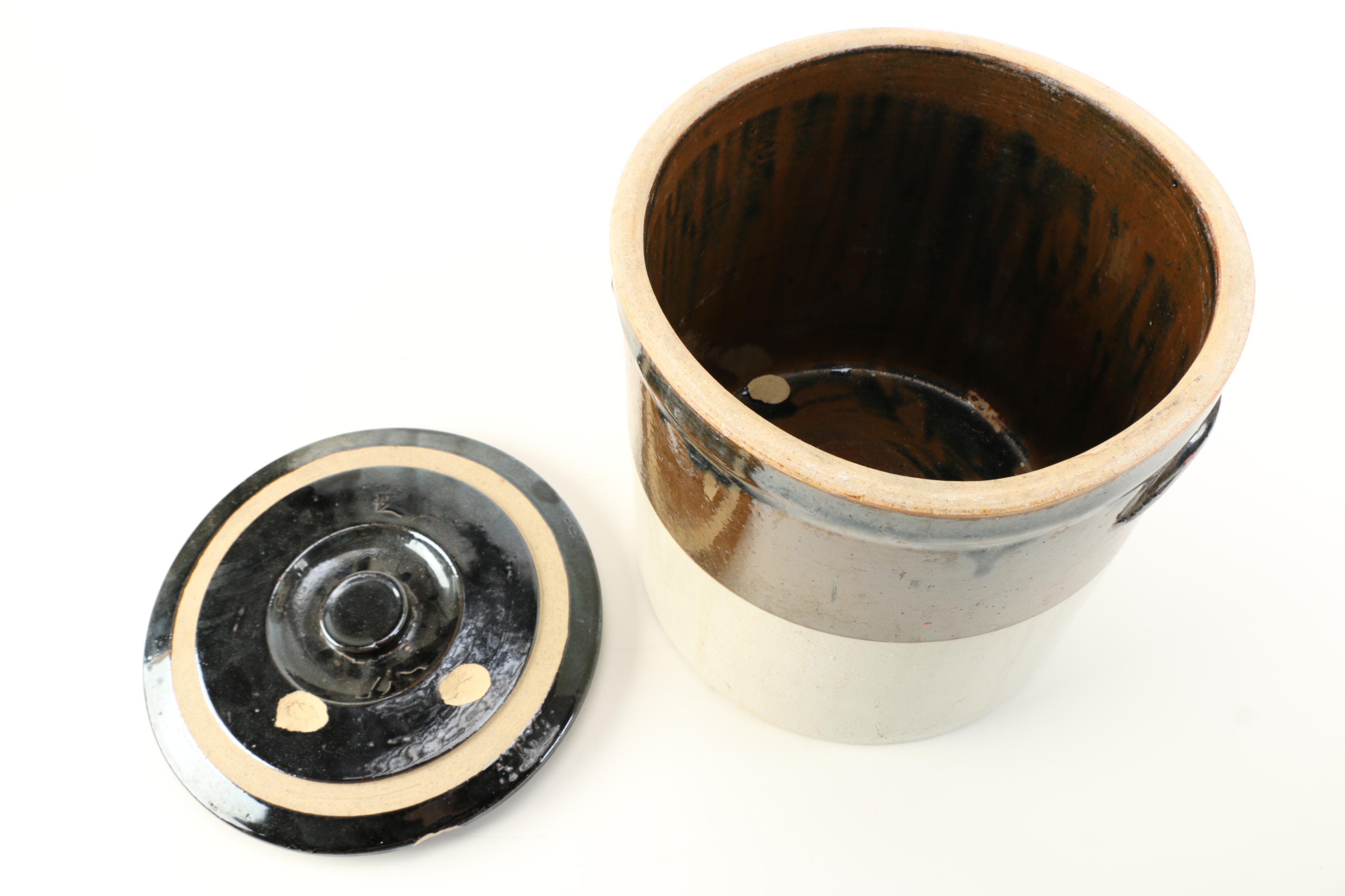 VIntage Stoneware Crock