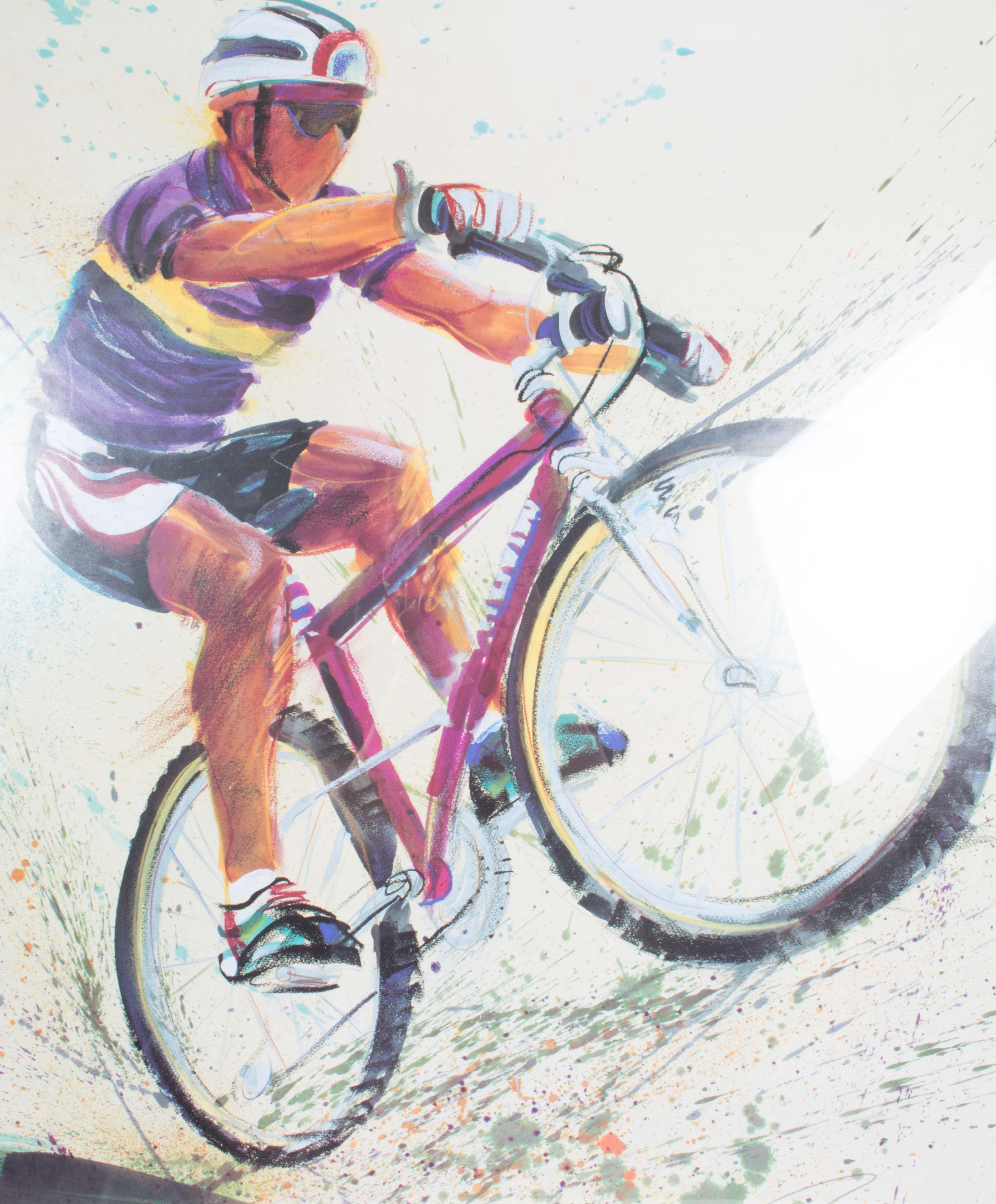 "Mountain High!" Offset Lithograph After Terry Rose