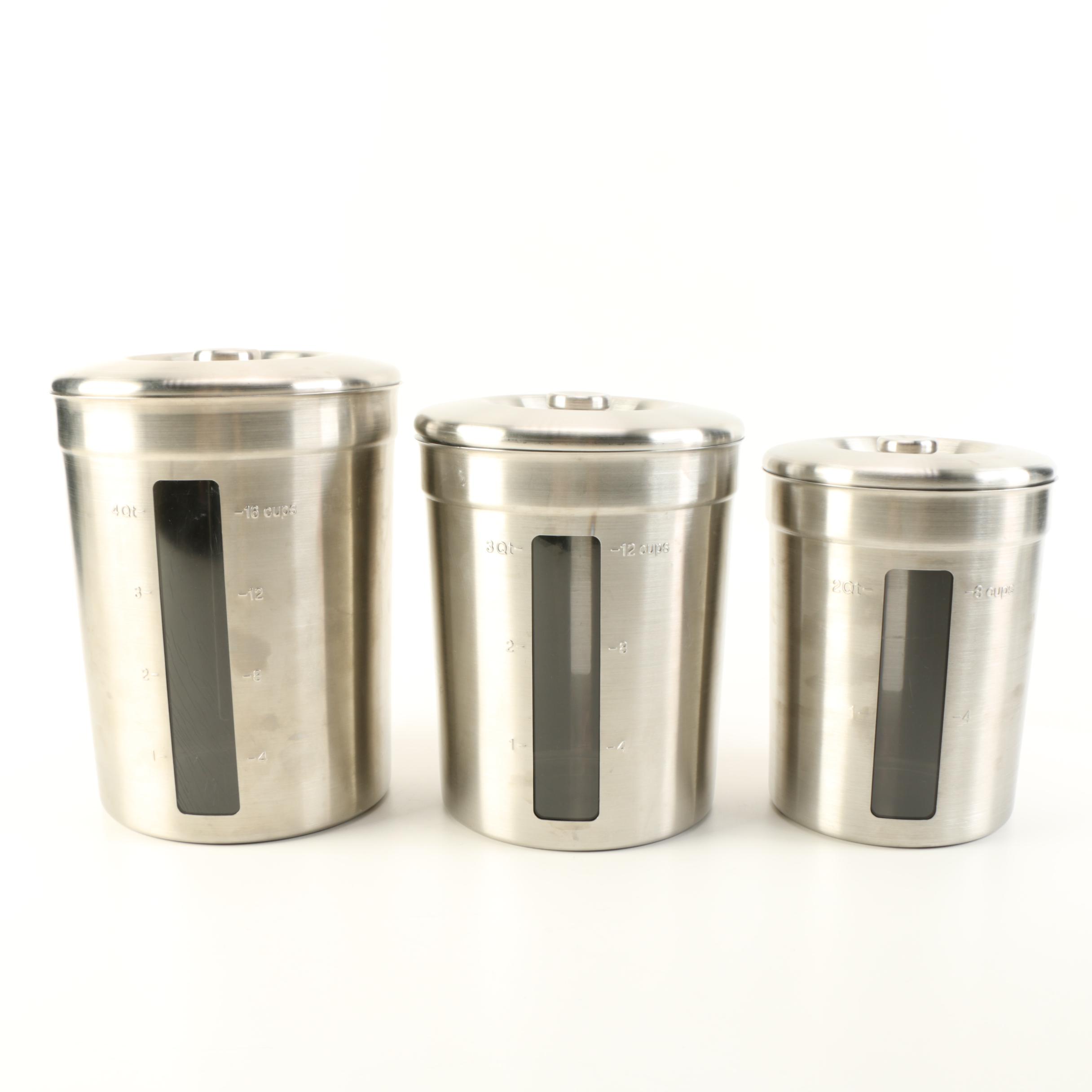 Stainless Steel Measuring Containers