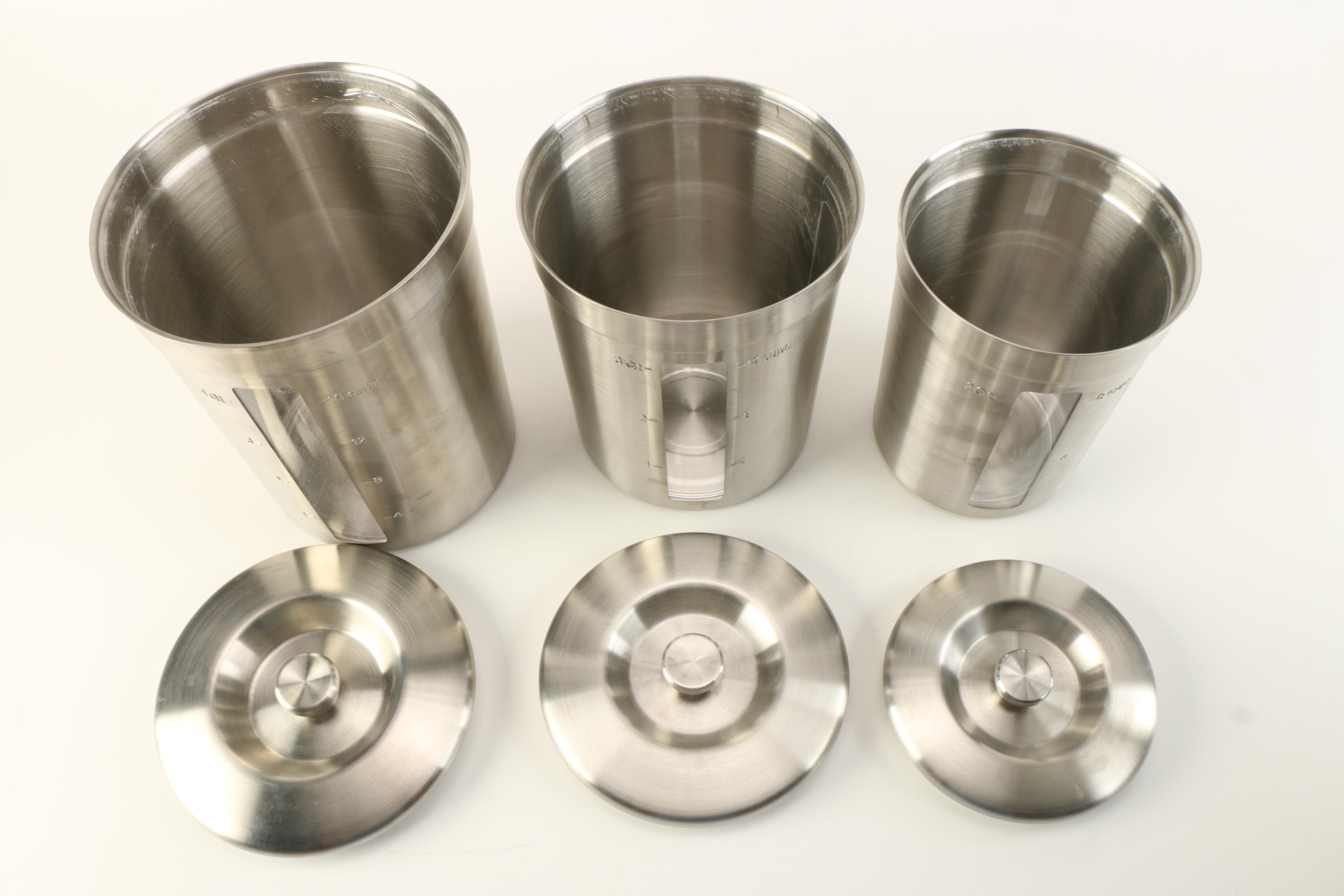 Stainless Steel Measuring Containers