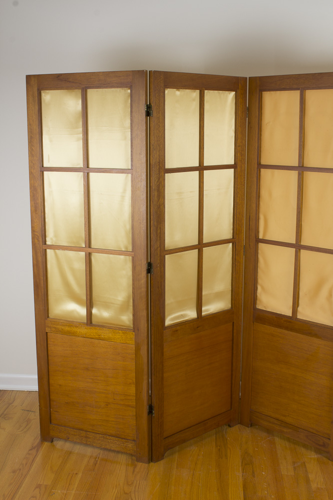 Vintage Mid-Century Teak Room Divider