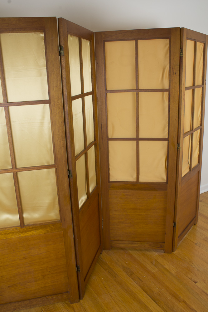 Vintage Mid-Century Teak Room Divider