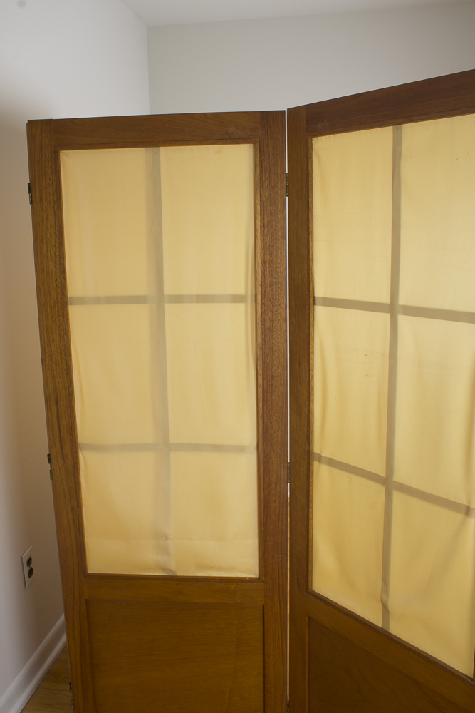 Vintage Mid-Century Teak Room Divider
