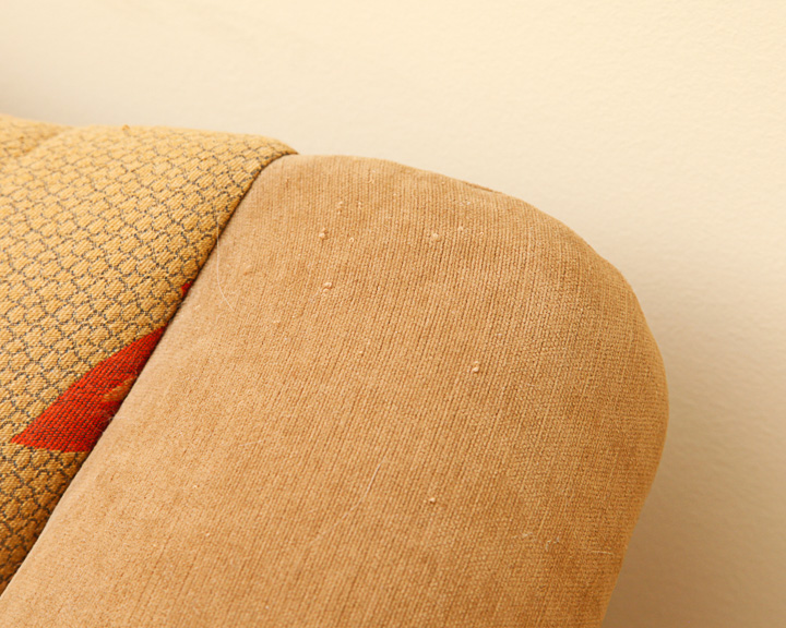 Upholstered Camelback Loveseat by Pennsylvania House