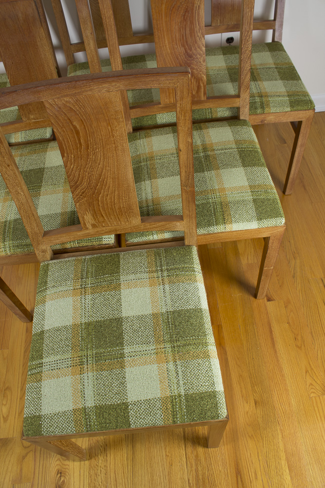 Six Mid-Century Teak Dining Chairs