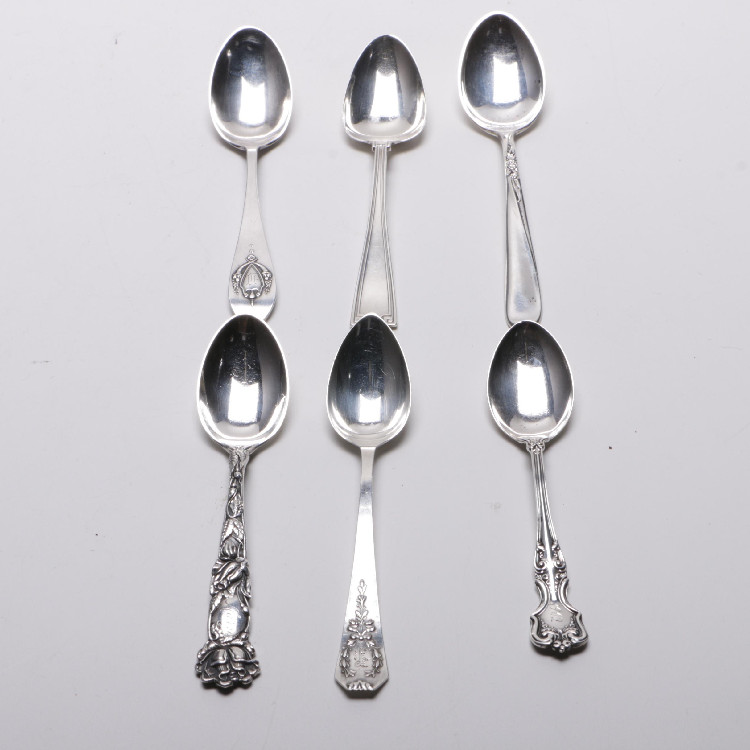 Antique and Vintage Sterling Silver Spoons
