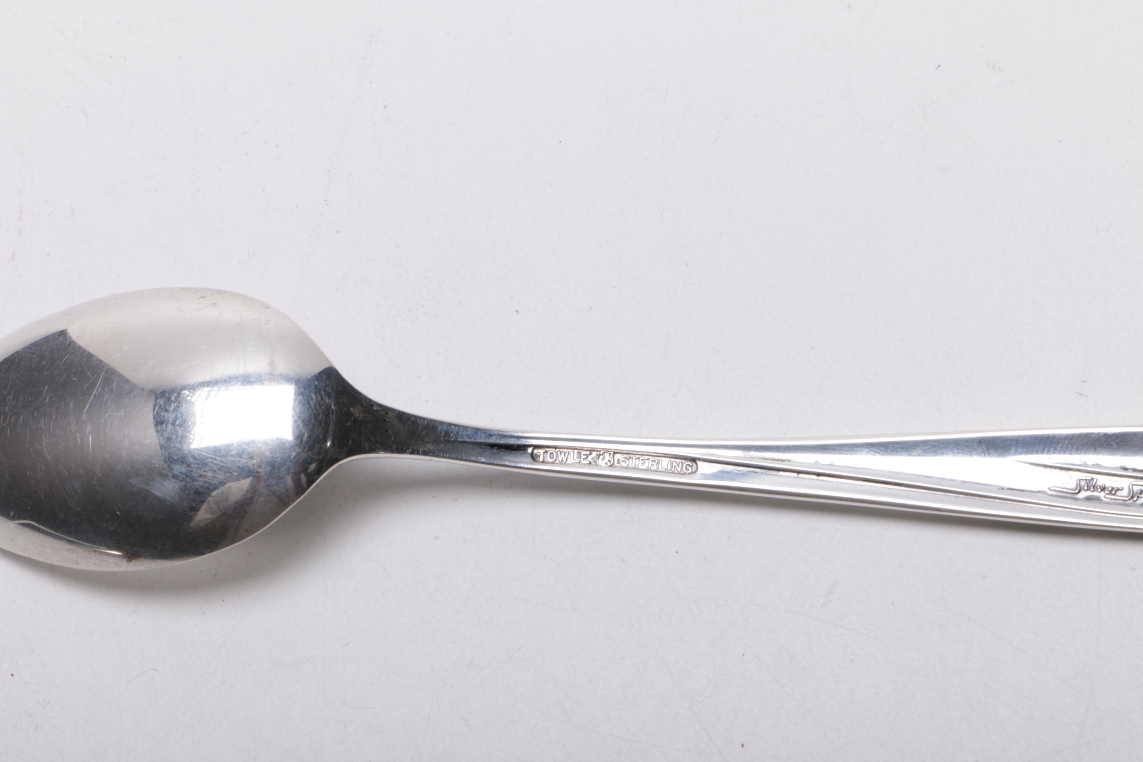 Antique and Vintage Sterling Silver Spoons