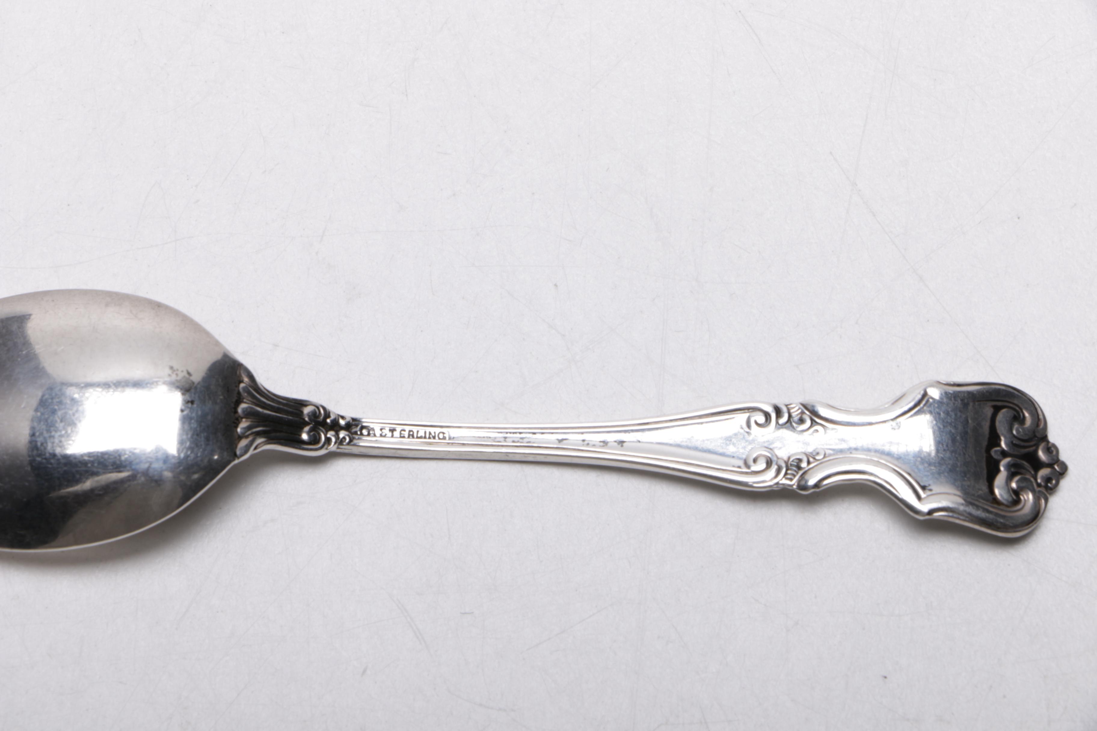 Antique and Vintage Sterling Silver Spoons