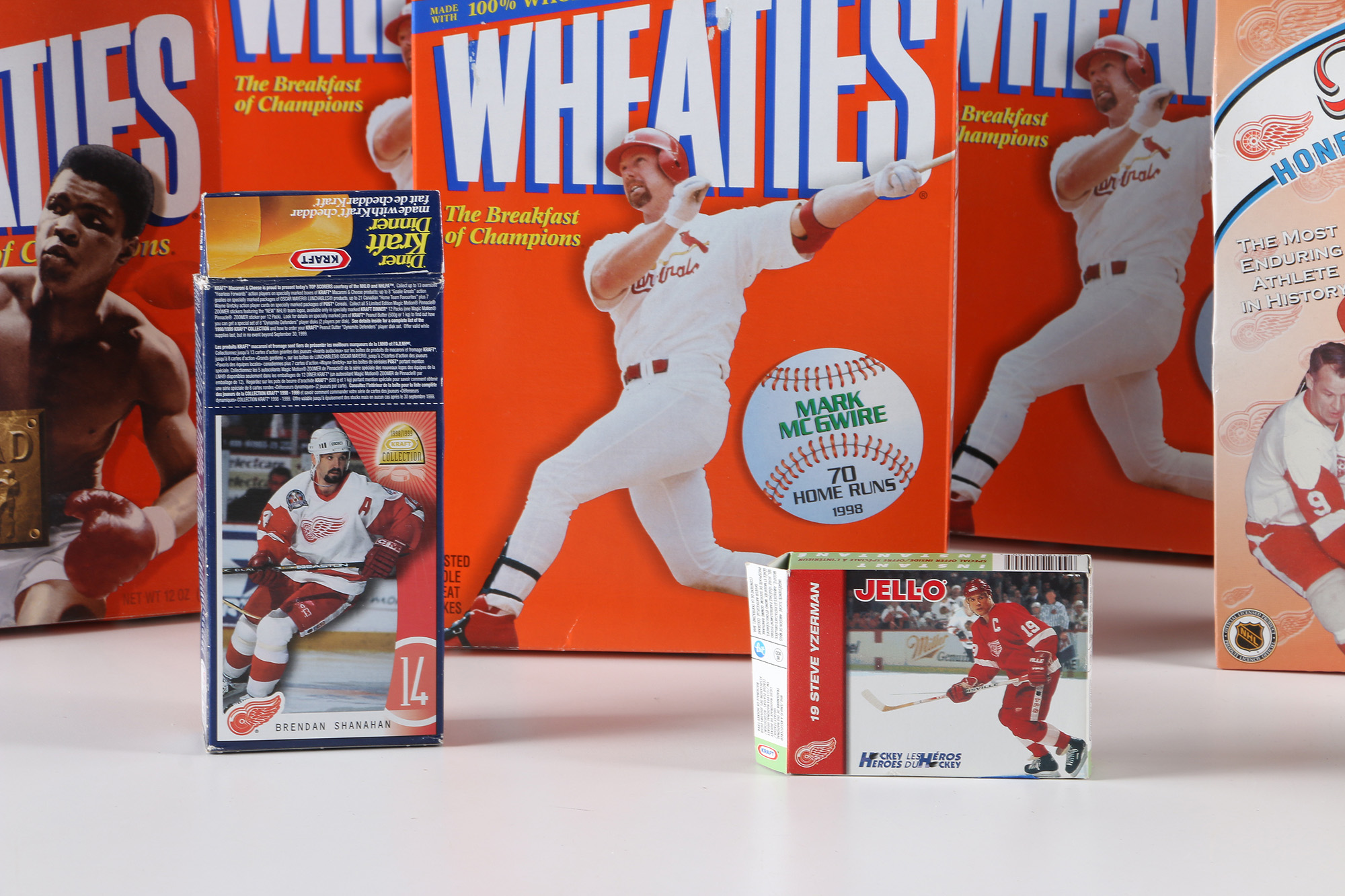 Collectible Cereal and Food Boxes