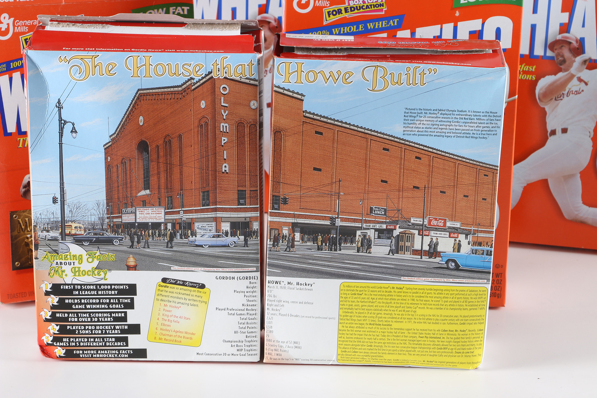 Collectible Cereal and Food Boxes