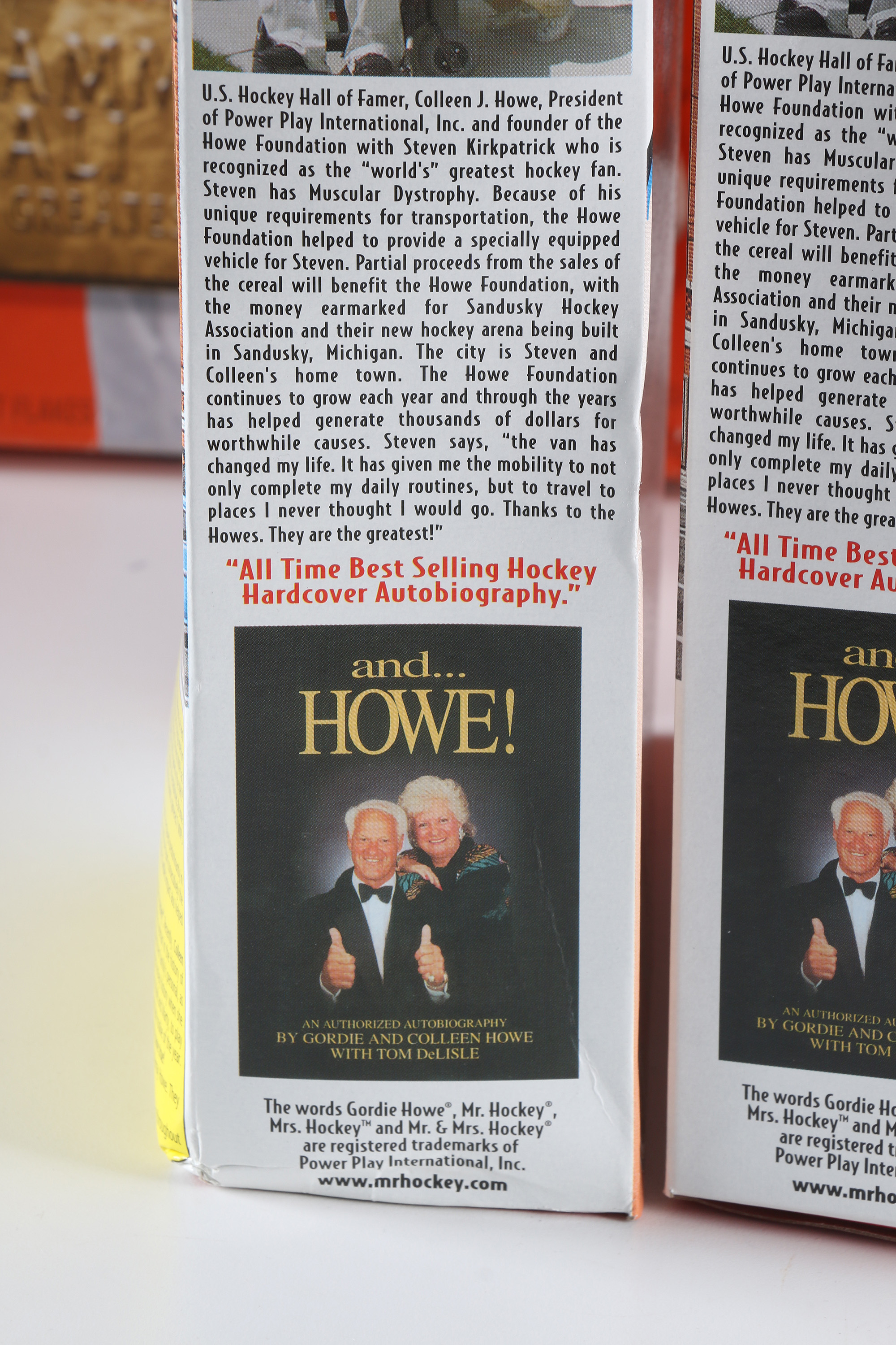 Collectible Cereal and Food Boxes