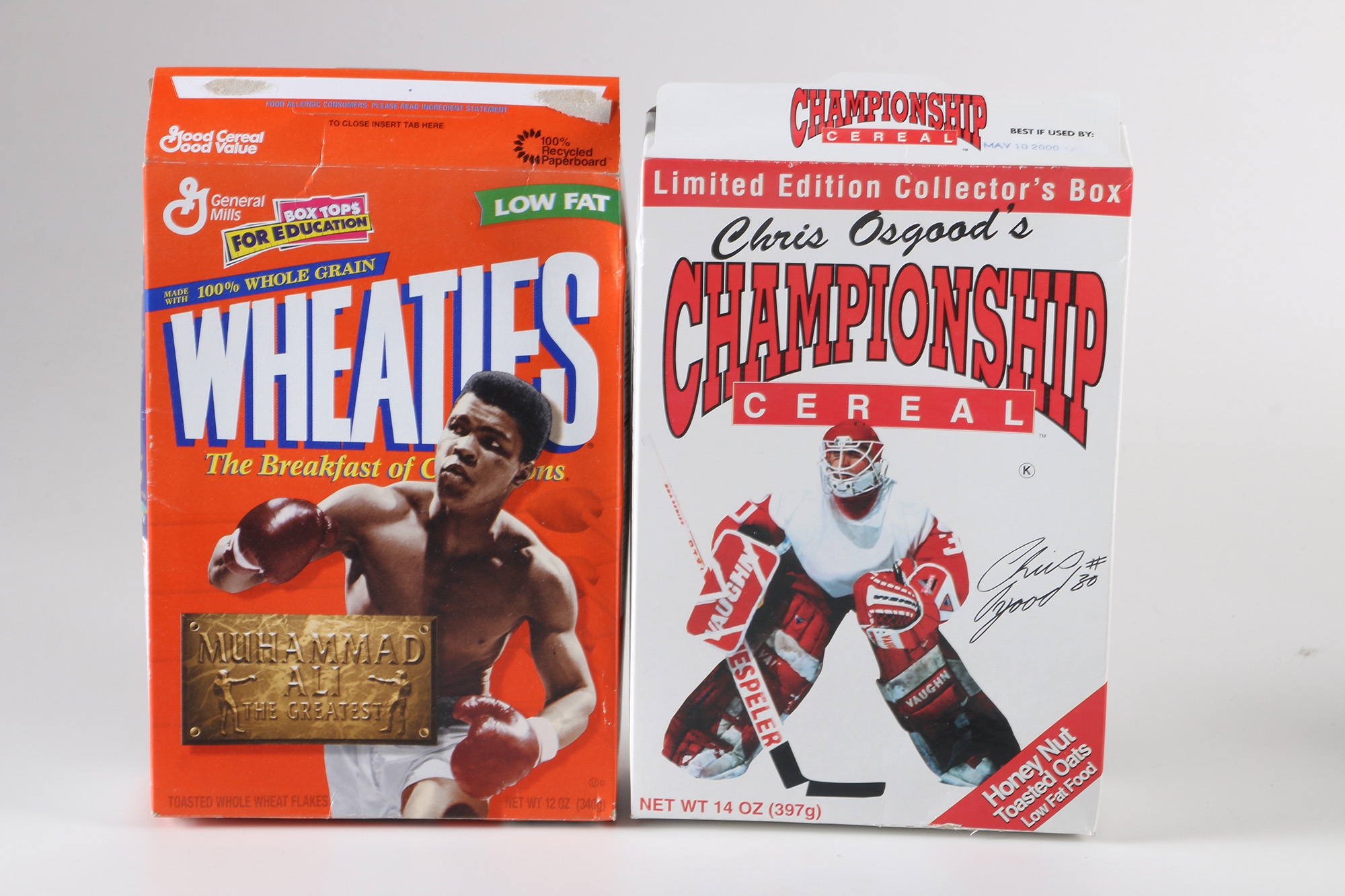 Collectible Cereal and Food Boxes