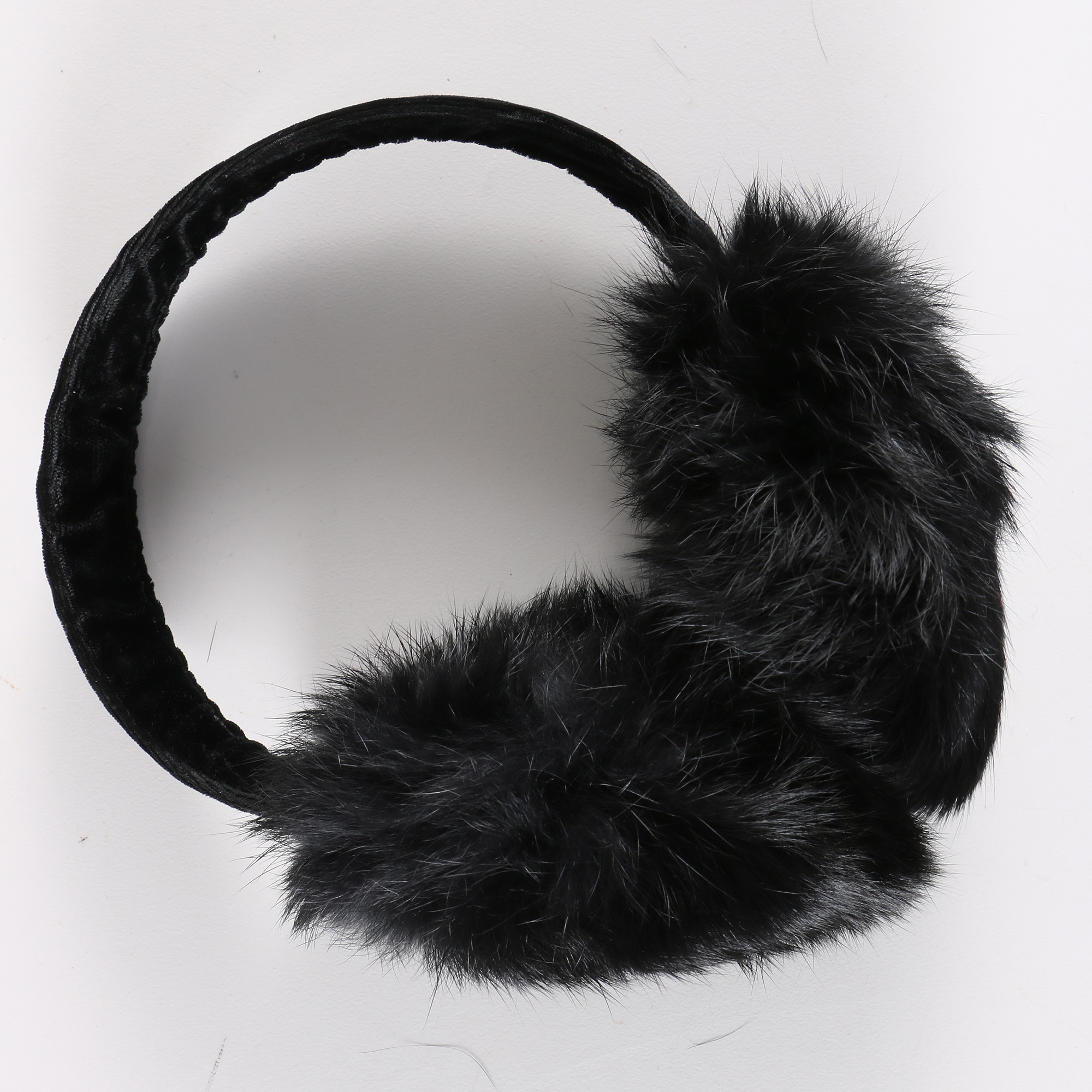 Scarves, Fur Ear Muffs, and Leather Gloves