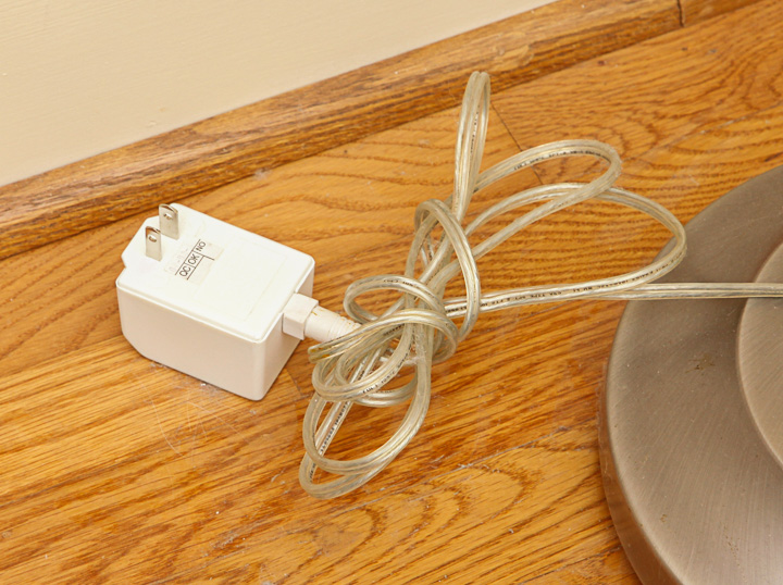 Metal and Frosted Glass Floor Lamp