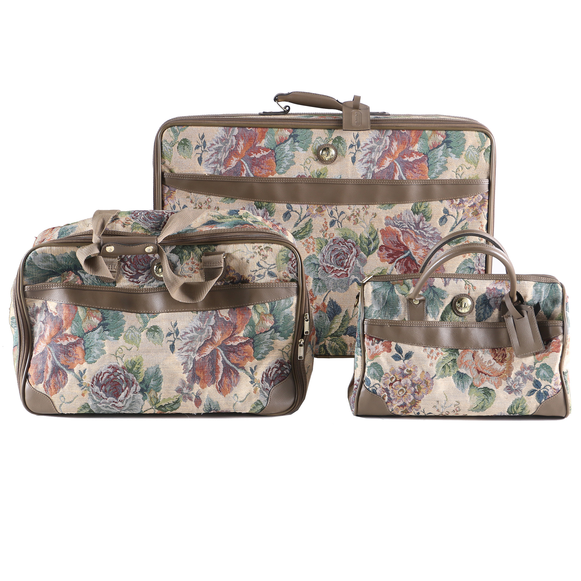 Jaguar Matching Floral Luggage