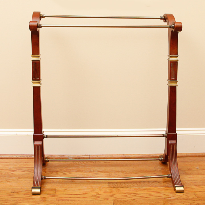 Duncan Phyfe Style Quilt Rack