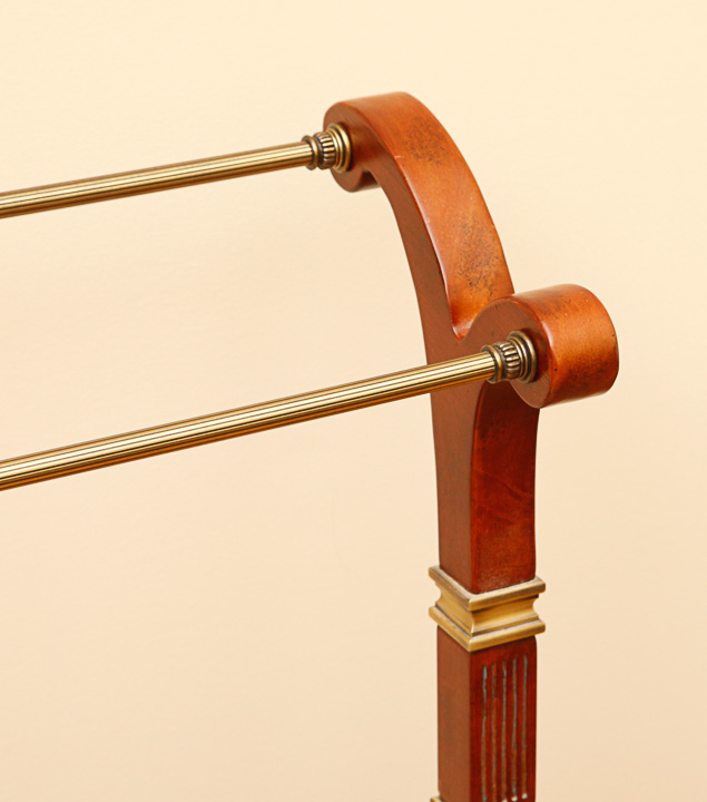 Duncan Phyfe Style Quilt Rack