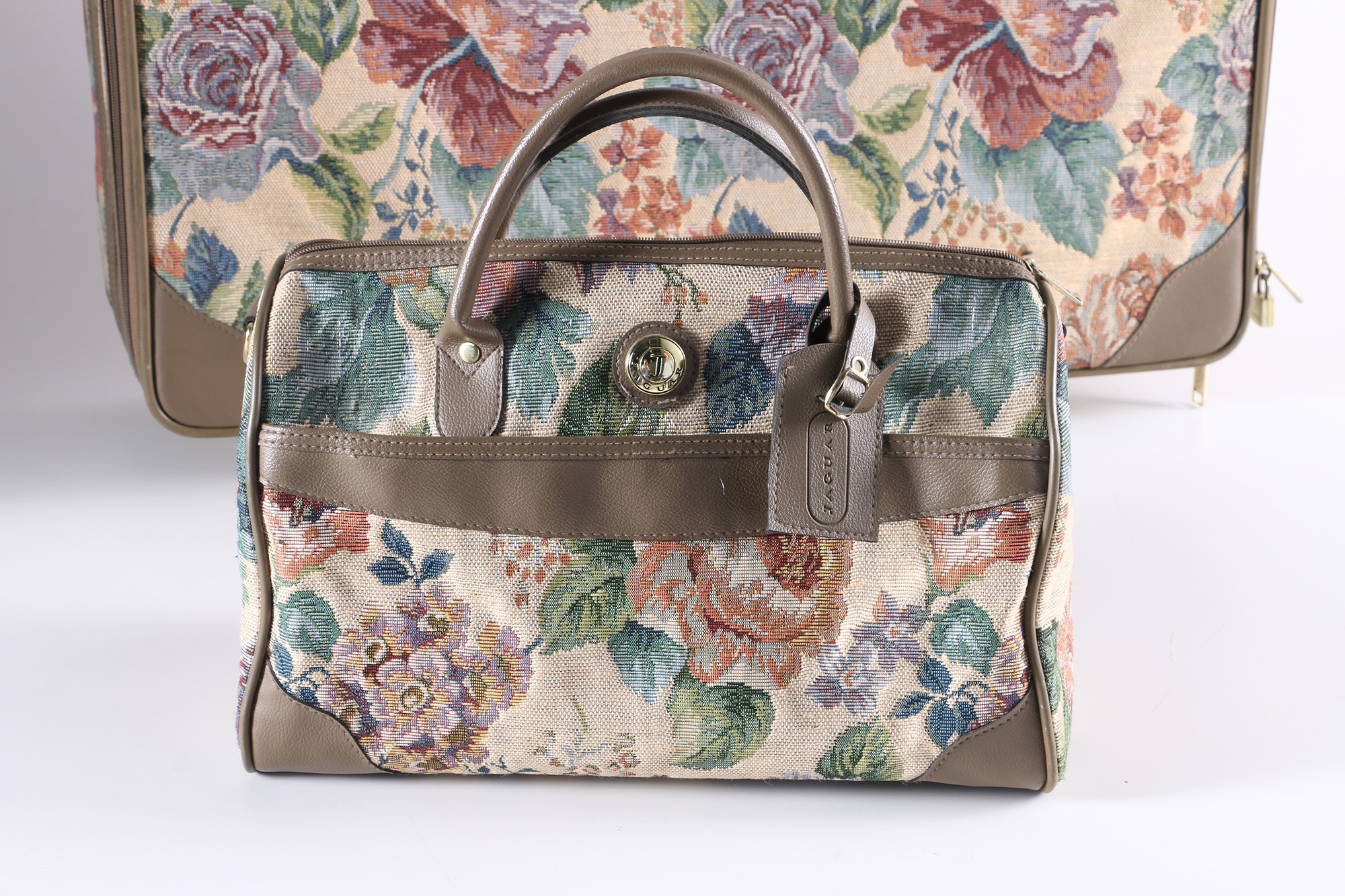 Jaguar Matching Floral Luggage