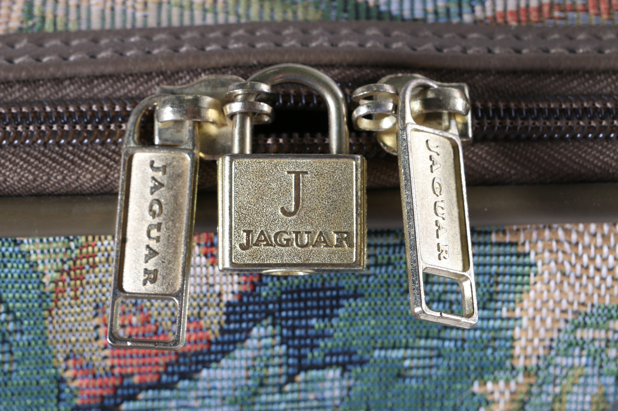 Jaguar Matching Floral Luggage