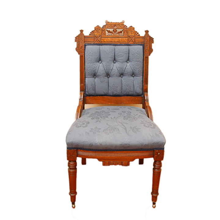 Four Vintage Eastlake Parlor Chairs