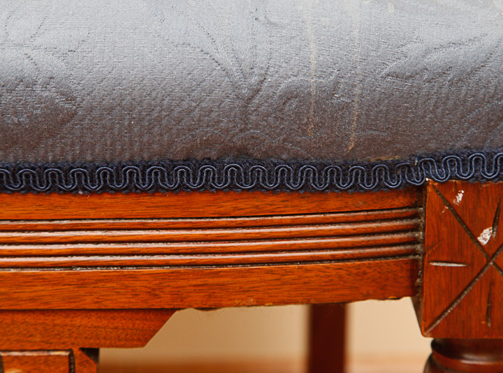 Four Vintage Eastlake Parlor Chairs