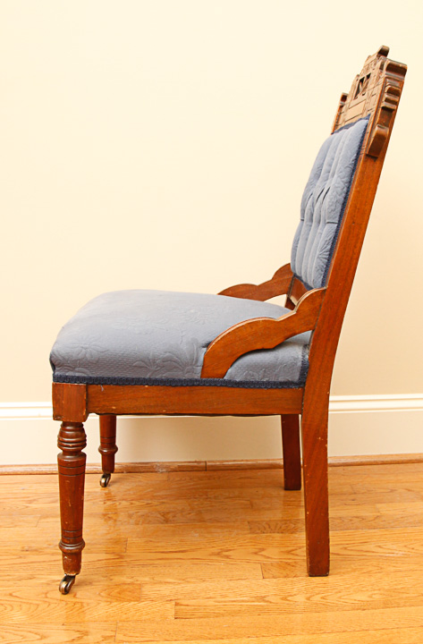 Four Vintage Eastlake Parlor Chairs
