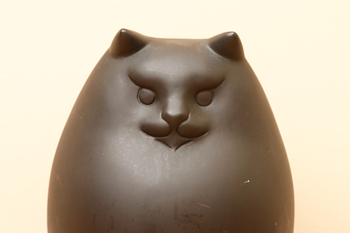 Resin Sculpture After Richard Recchia "Persian Cat"