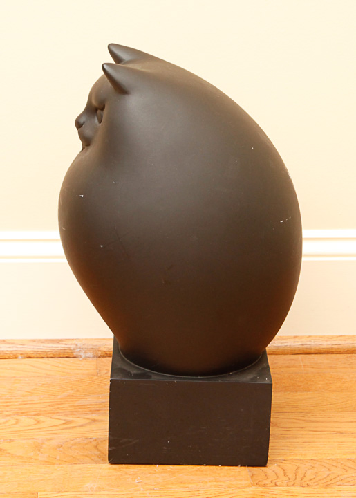 Resin Sculpture After Richard Recchia "Persian Cat"
