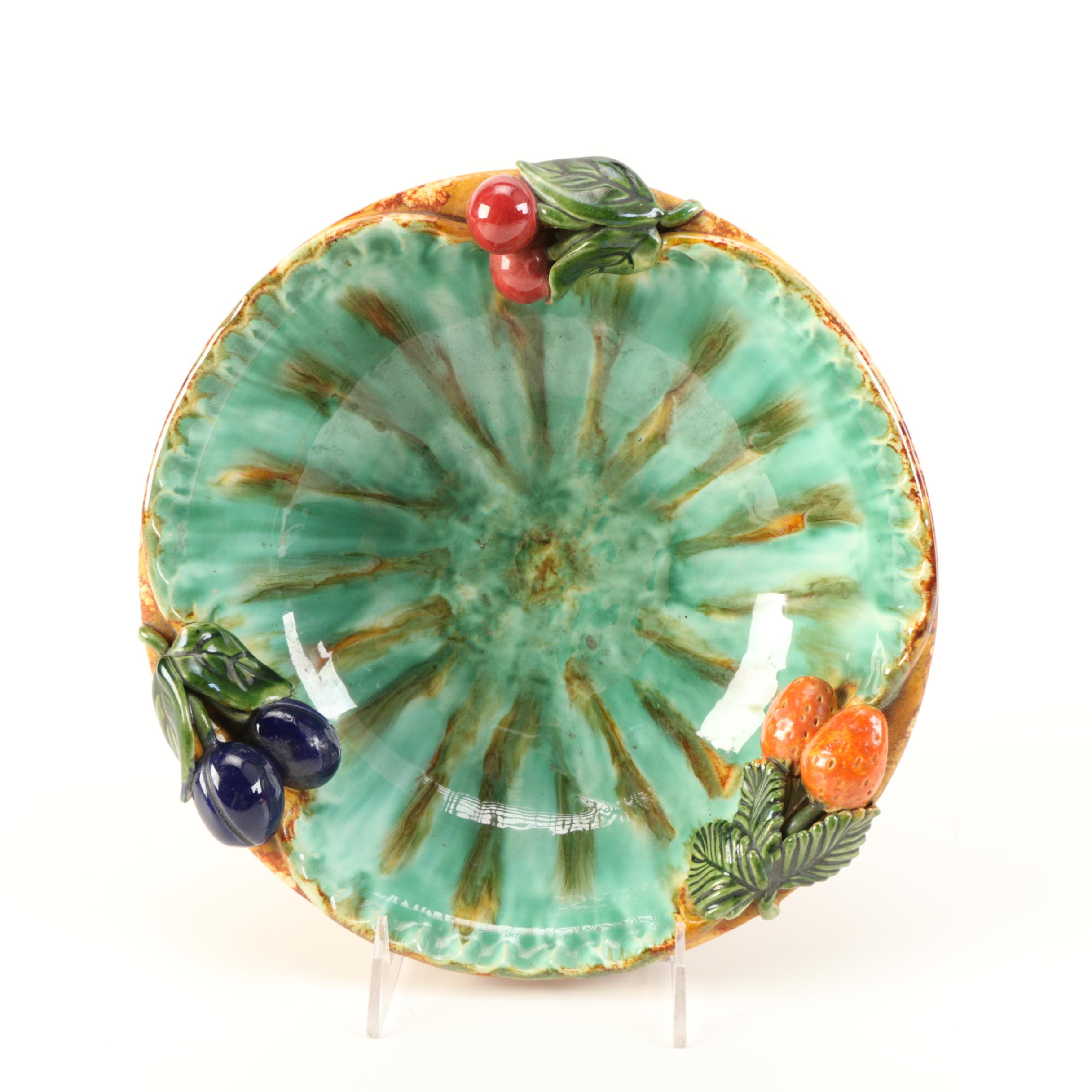 Hand-Painted St. Peter Graz Ceramic Bowl