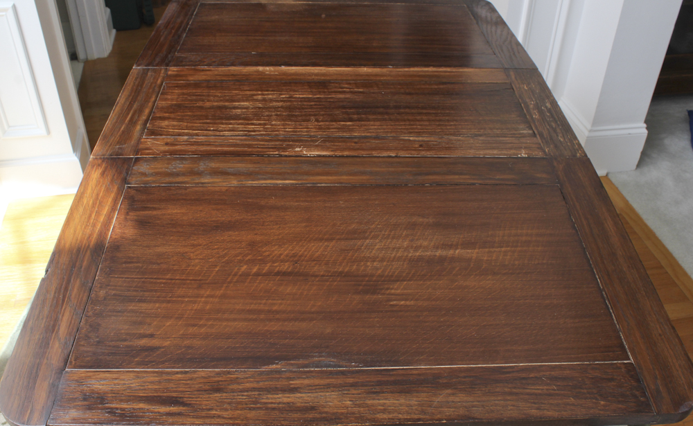 Vintage Drop Leaf Gateleg Table with Interior Shelves