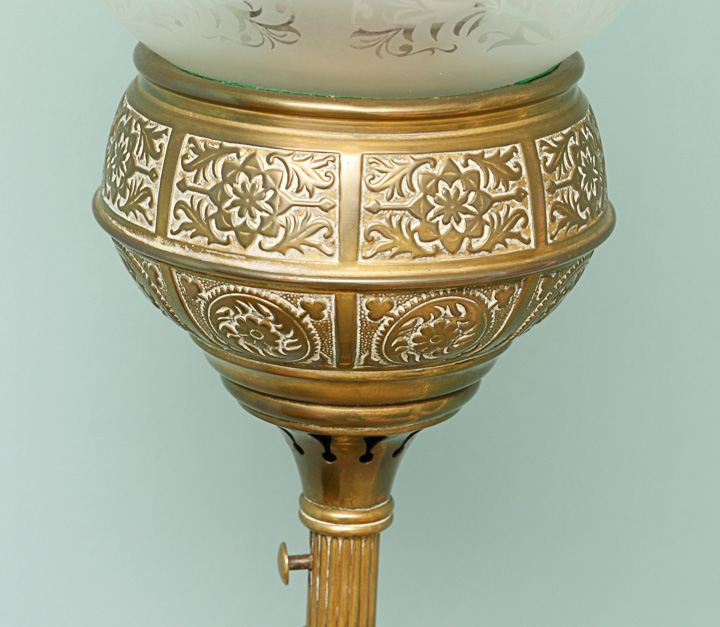 Victorian Style Torchiere Lamp