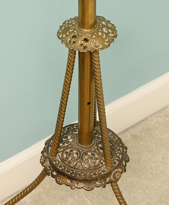 Victorian Style Torchiere Lamp