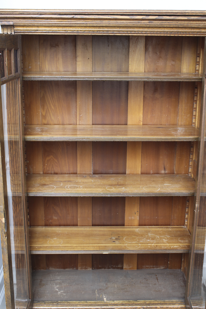 Vintage Oak Display Cabinet