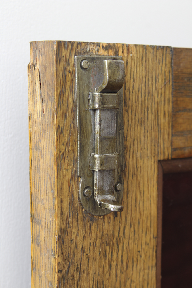 Vintage Oak Display Cabinet