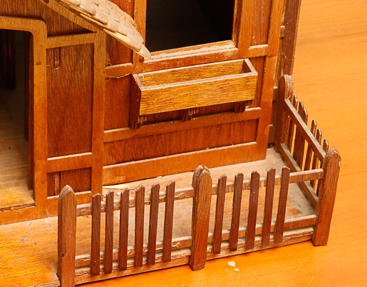 Handmade Wooden Doll House