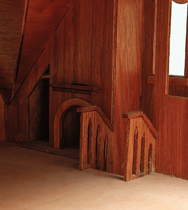 Handmade Wooden Doll House