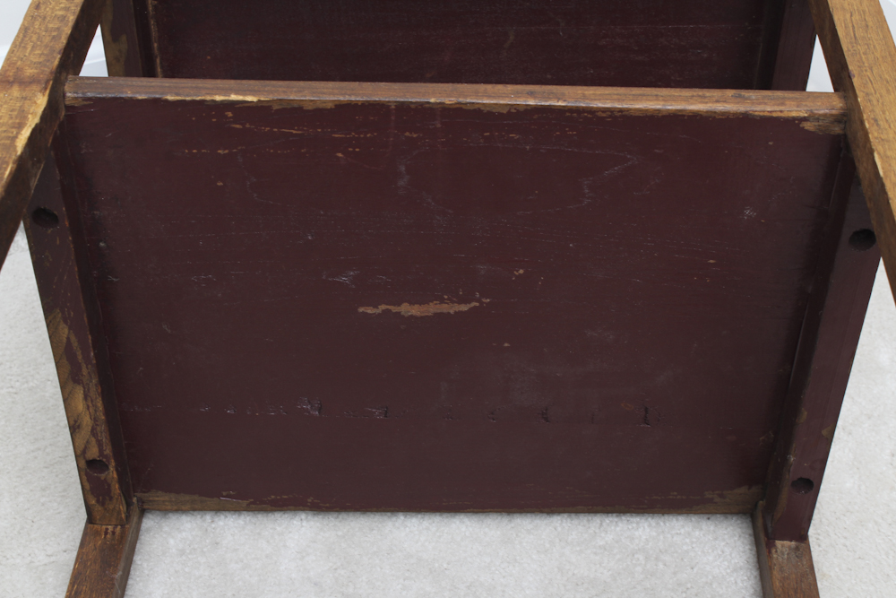 Vintage Wooden Children's Desk