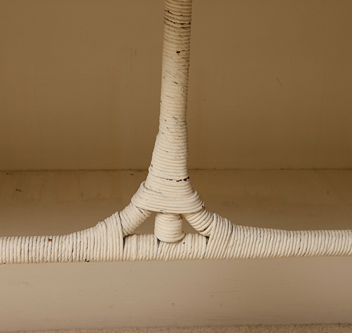 Wicker Console Table