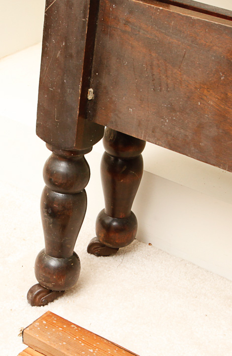 Vintage Wooden Twin Sized Bed Frame